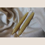 Hand Dipped Candles, 6 inch pair